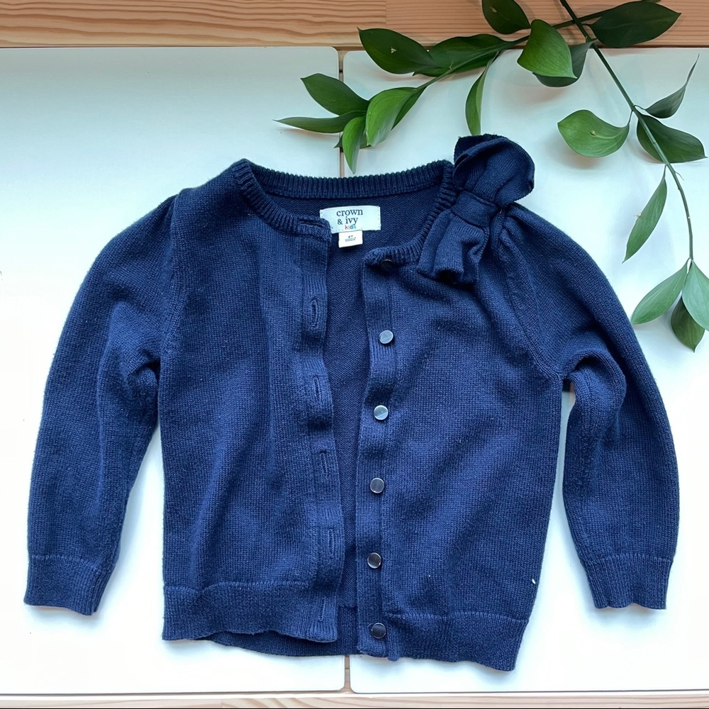 Cardigan with Bow